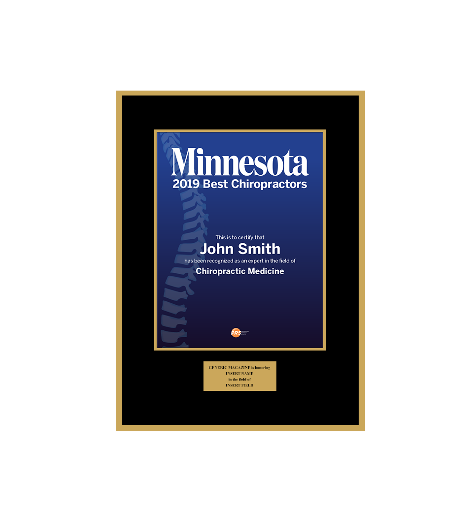 Minnesota Monthly 2019 Best Chiropractors