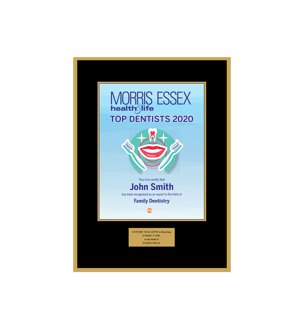 Morris/Essex Health & Life 2020 Top Dentists