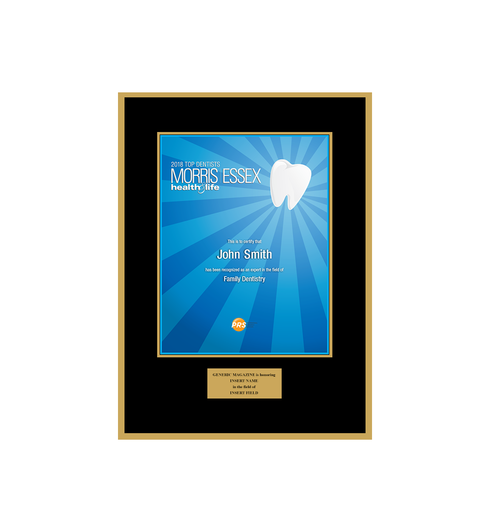 Morris/Essex Health & Life 2018 Top Dentists