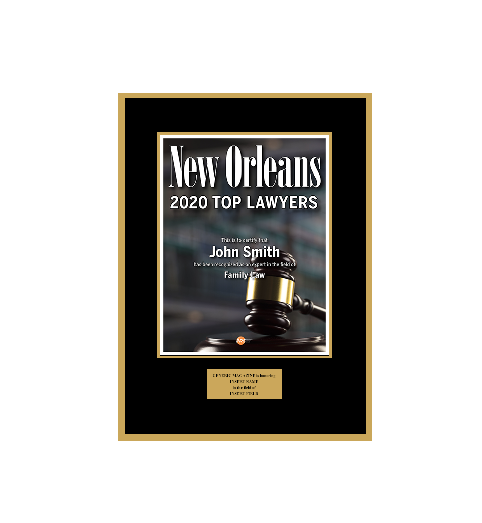 New Orleans Magazine 2020 Top Lawyers