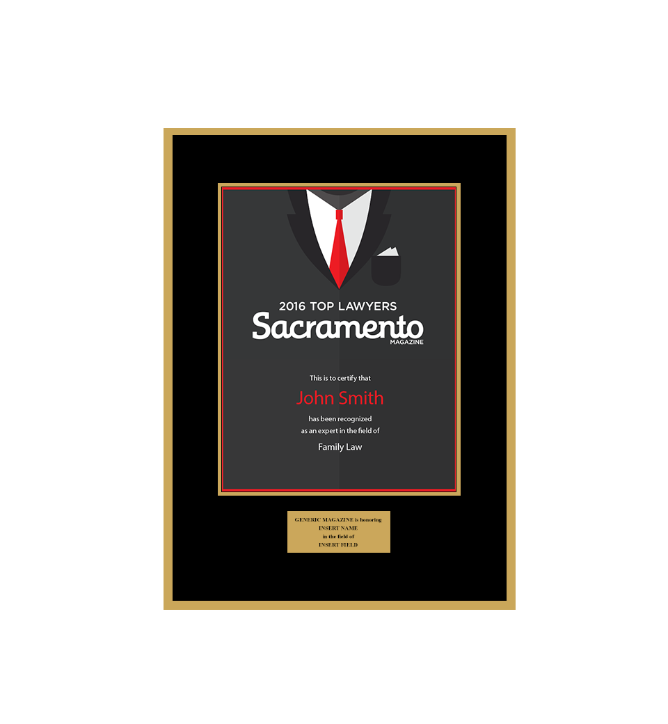 Sacramento Magazine 2016 Top Lawyers