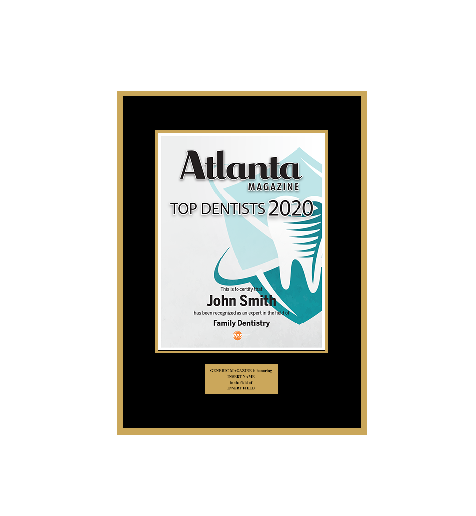 Atlanta Magazine 2020 Top Dentists