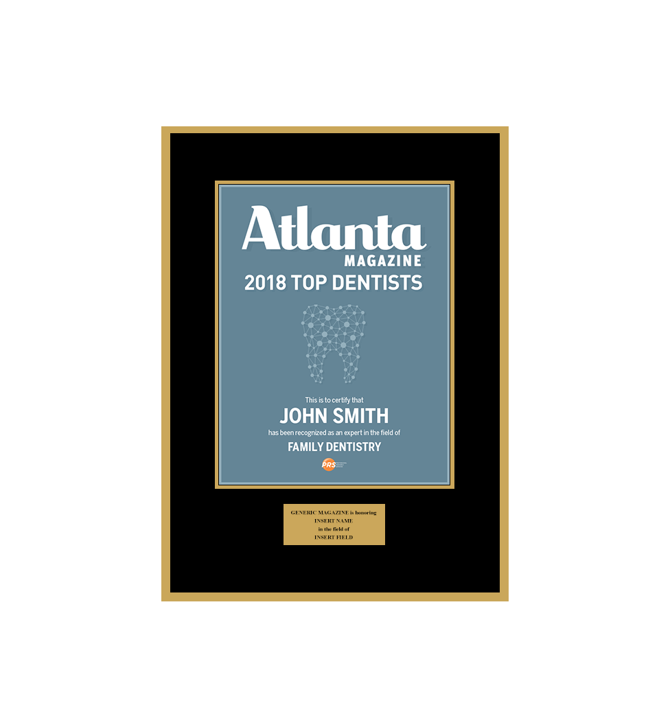 Atlanta Magazine 2018 Top Dentists