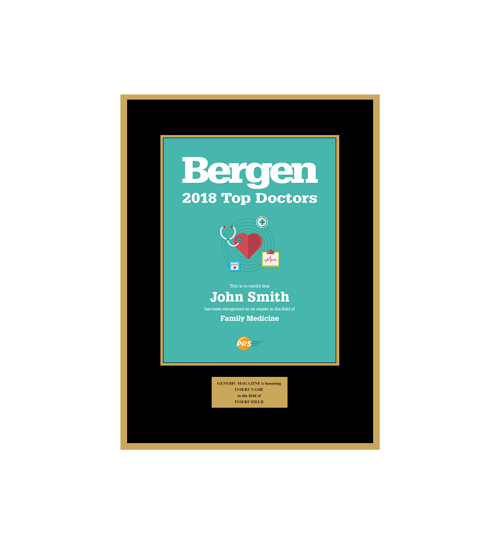 Bergen Magazine 2018 Top Doctors