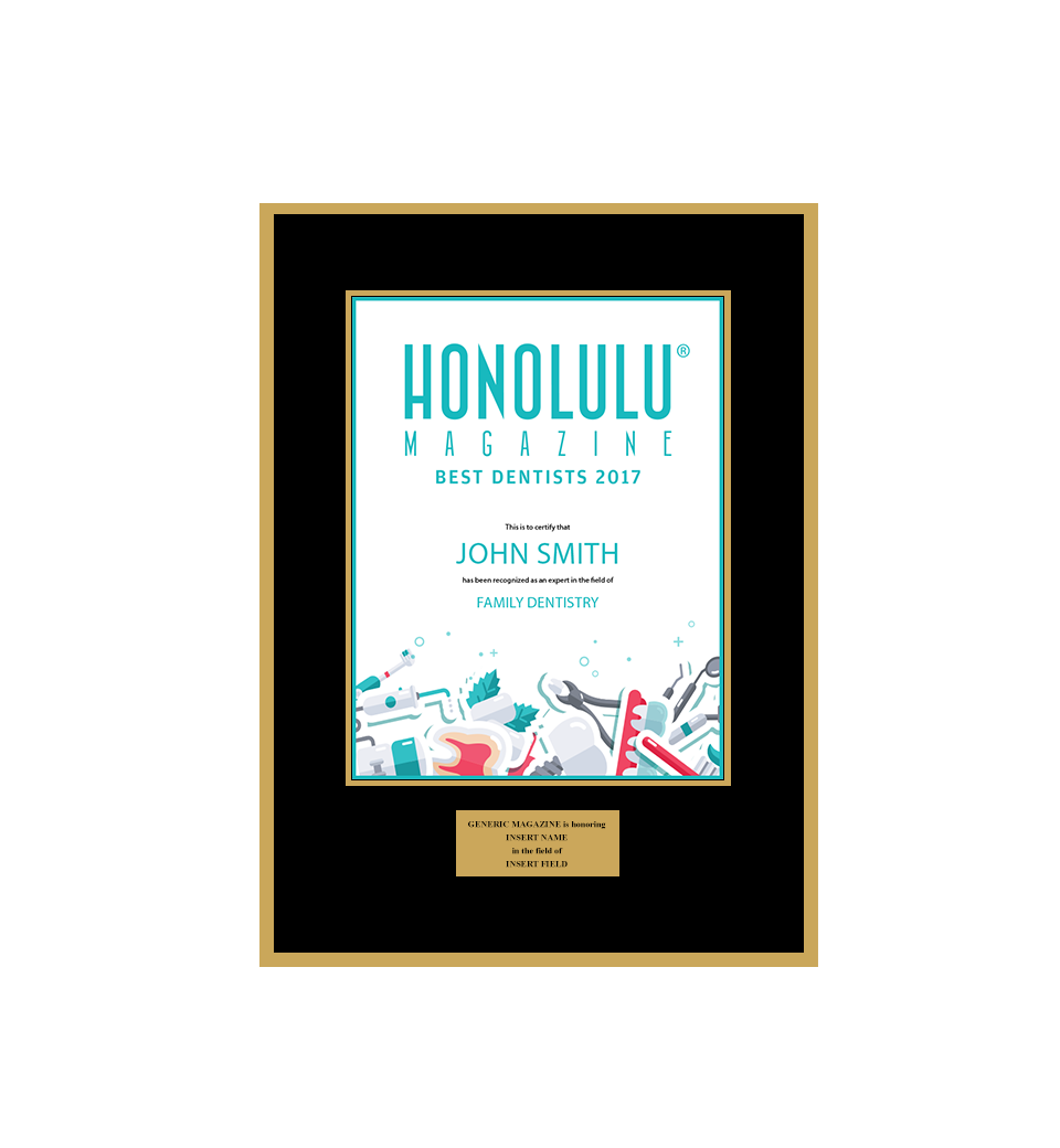 Honolulu Magazine 2017 Best Dentists