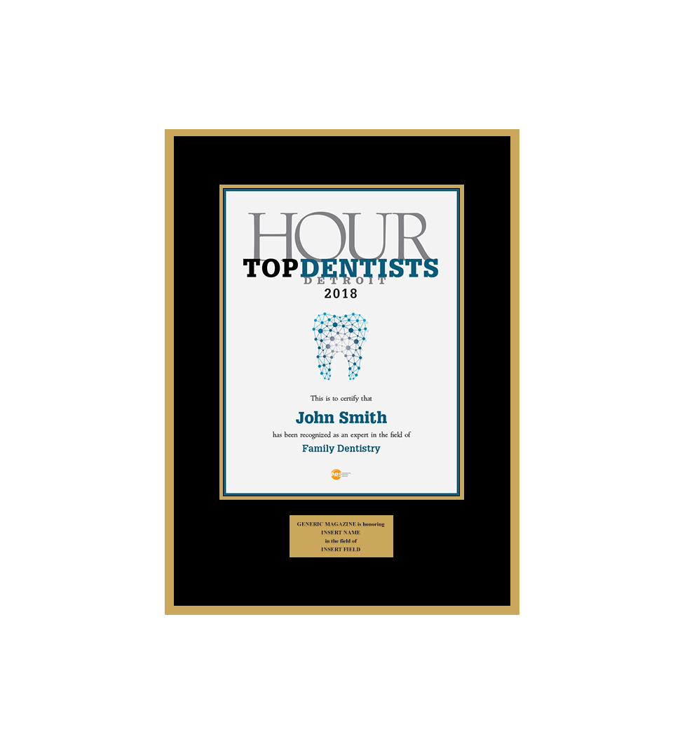 Hour Detroit 2018 Top Dentists