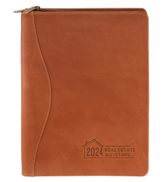 Leather Portfolio Folder