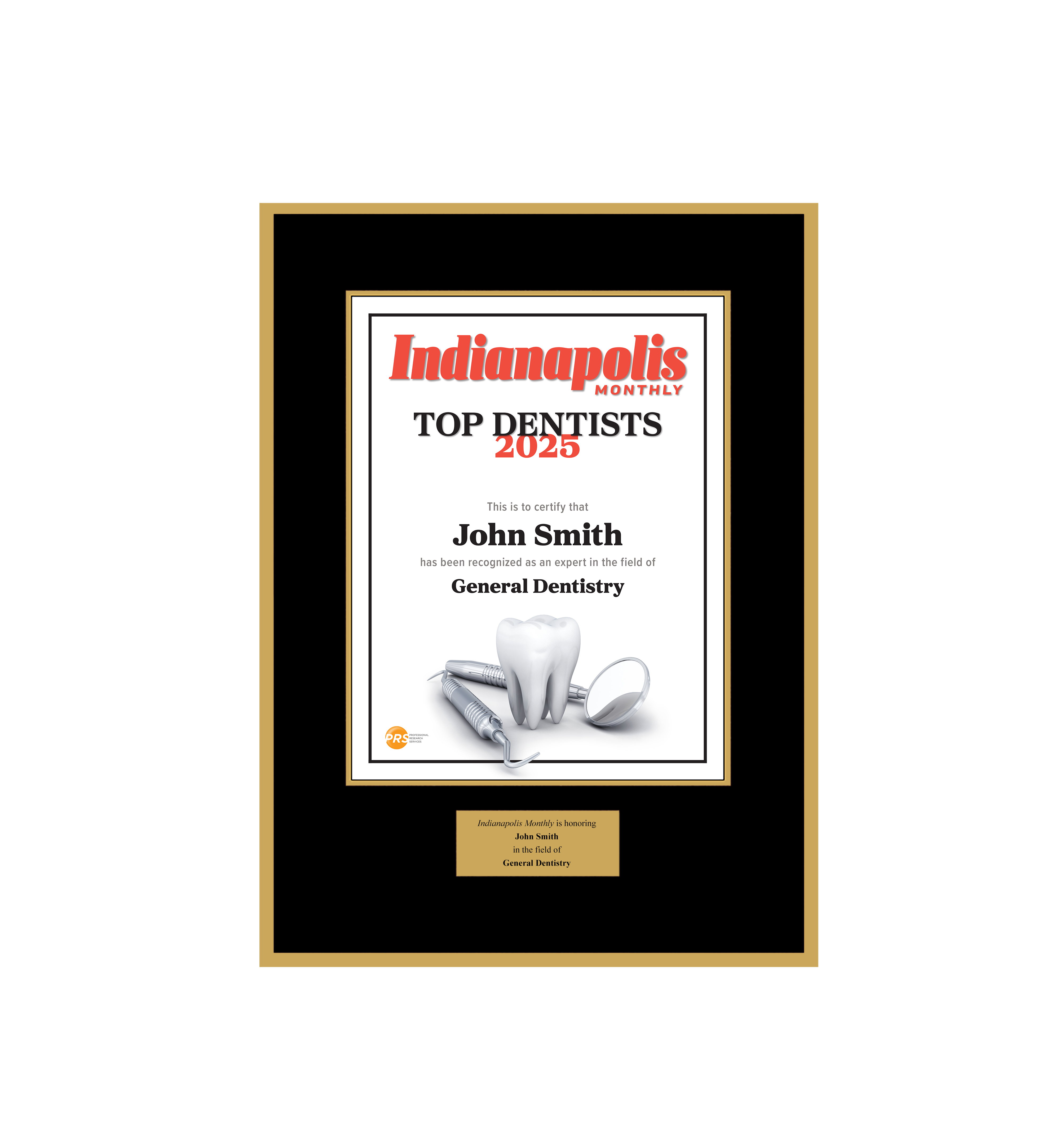 Indianapolis Monthly Top Dentists 2025