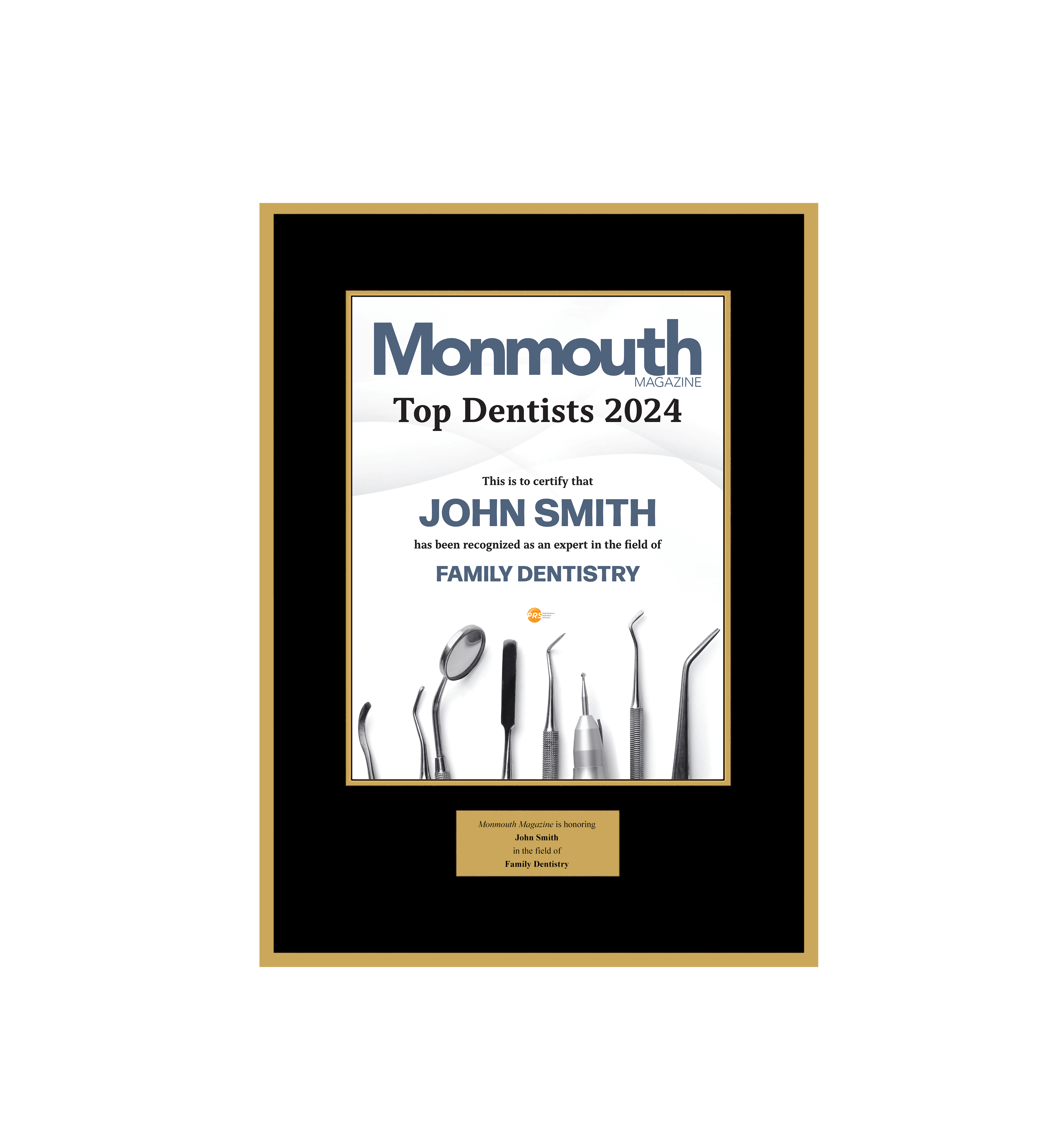 Monmouth Magazine 2024 Top Dentists