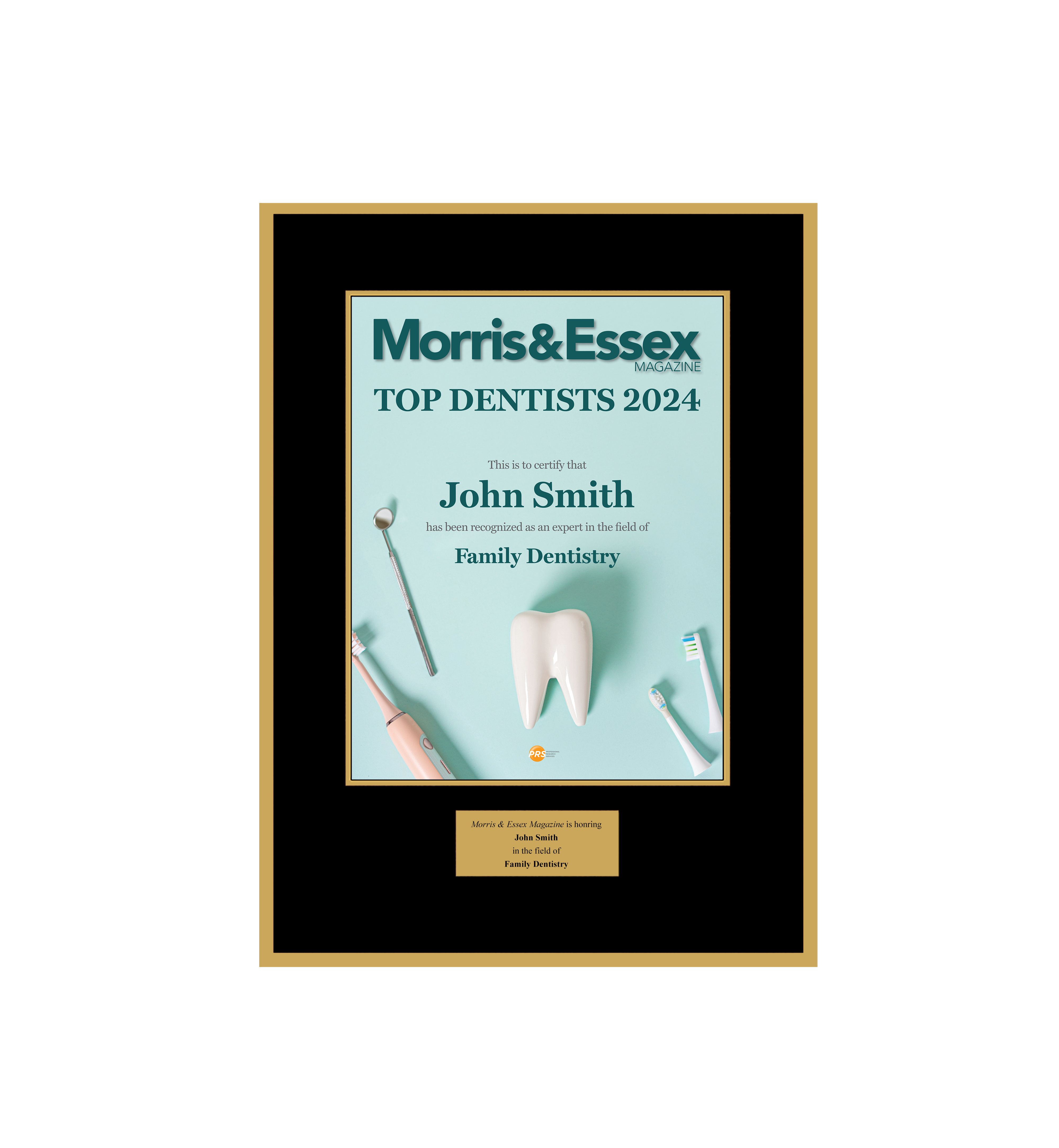 Morris & Essex Magazine 2024 Top Dentists