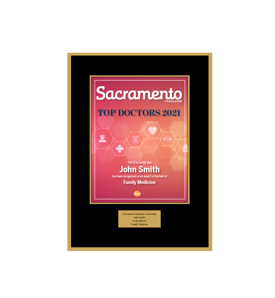 Sacramento Magazine 2021 Top Doctors