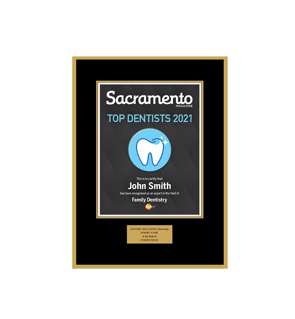 Sacramento Magazine 2021 Top Dentists