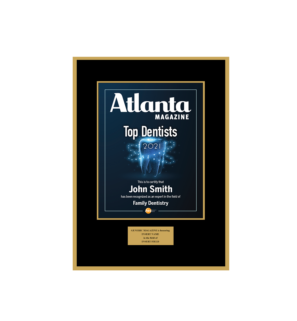 Atlanta Magazine 2021 Top Dentists