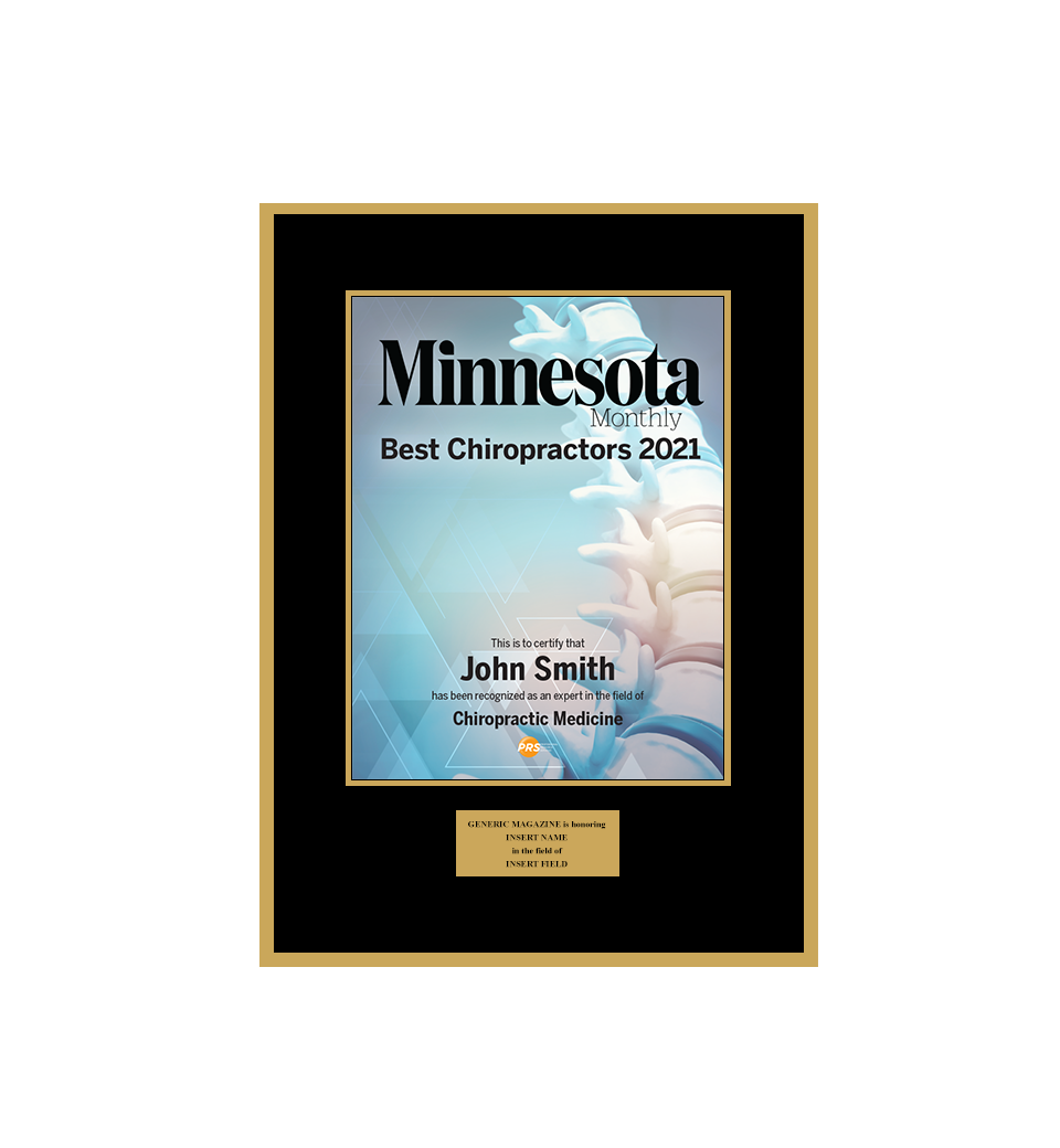 Minnesota Monthly 2021 Best Chiropractors